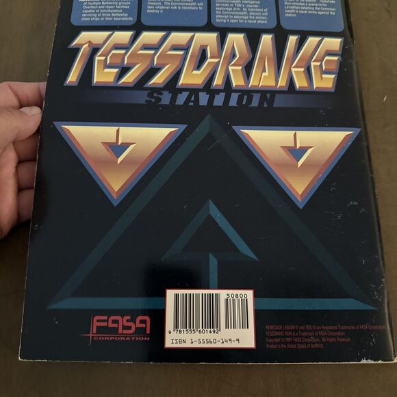 U Renegade Legion Tessdrake Run an Adventure for Legionaire Book 1991 FASA 5801 - Picture 5 of 5